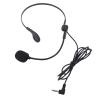 Bewinner 3.5 mm Male Headset Microphone with Adjustable Boom, Black view 1