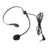 Bewinner 3.5 mm Male Headset Microphone with Adjustable Boom, Black view 3