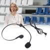 Bewinner 3.5 mm Male Headset Microphone with Adjustable Boom, Black view 4