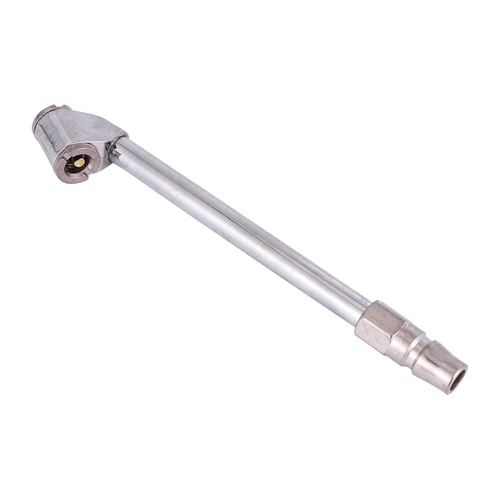 Ciieeo Multifunctional Tire Adapter with Folding Metal Hose, Silver
