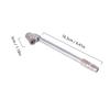 Ciieeo Multifunctional Tire Adapter with Folding Metal Hose, Silver view 2