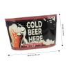 Toyvian Iron Ice Bucket with Handle view 2