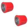 YUSSEQDD Forklift Replacement Wheels with Bearings, PU Roller, 80 x 70 mm view 4