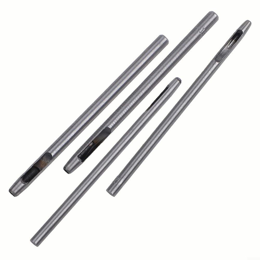 Hole Punch Set, 45#, Steel, Round Cutter, 2.54 mm