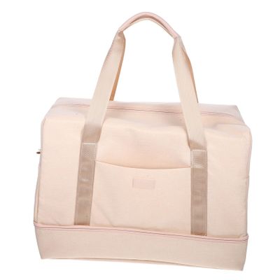 JOINPAYA Large Foldable Fabric Travel Bag with Separate Wet and Dry Compartments