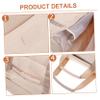 JOINPAYA Large Foldable Fabric Travel Bag with Separate Wet and Dry Compartments view 3