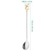 Healifty Cocktail Spoon in 304 Stainless Steel view 2