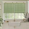 YYDPSHH Green Bamboo Shades view 1