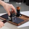 Generic Coffee Station Organizer, Non-Slip Wooden Tamper Holder view 4