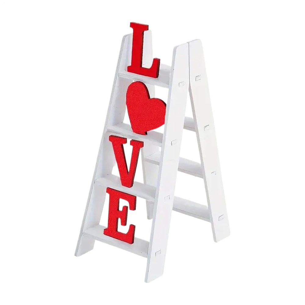 Valentine Ladder Tabletop Decor