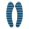 Thick Plush Toilet Seat Cover, Washable and Reusable, for Soft Warmth and Hygiene on Standard Round or Square Toilets (Blue) view 2