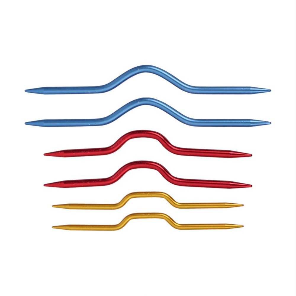 6-Piece Knitting Cable Needle Set