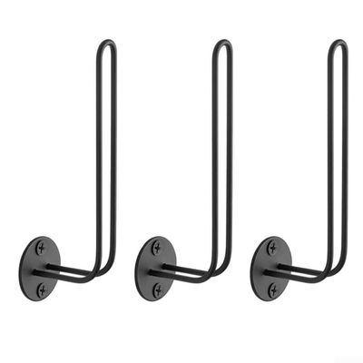 3-Piece Wall Mount for Baseball Cap Storage