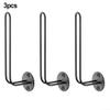 3-Piece Wall Mount for Baseball Cap Storage view 2