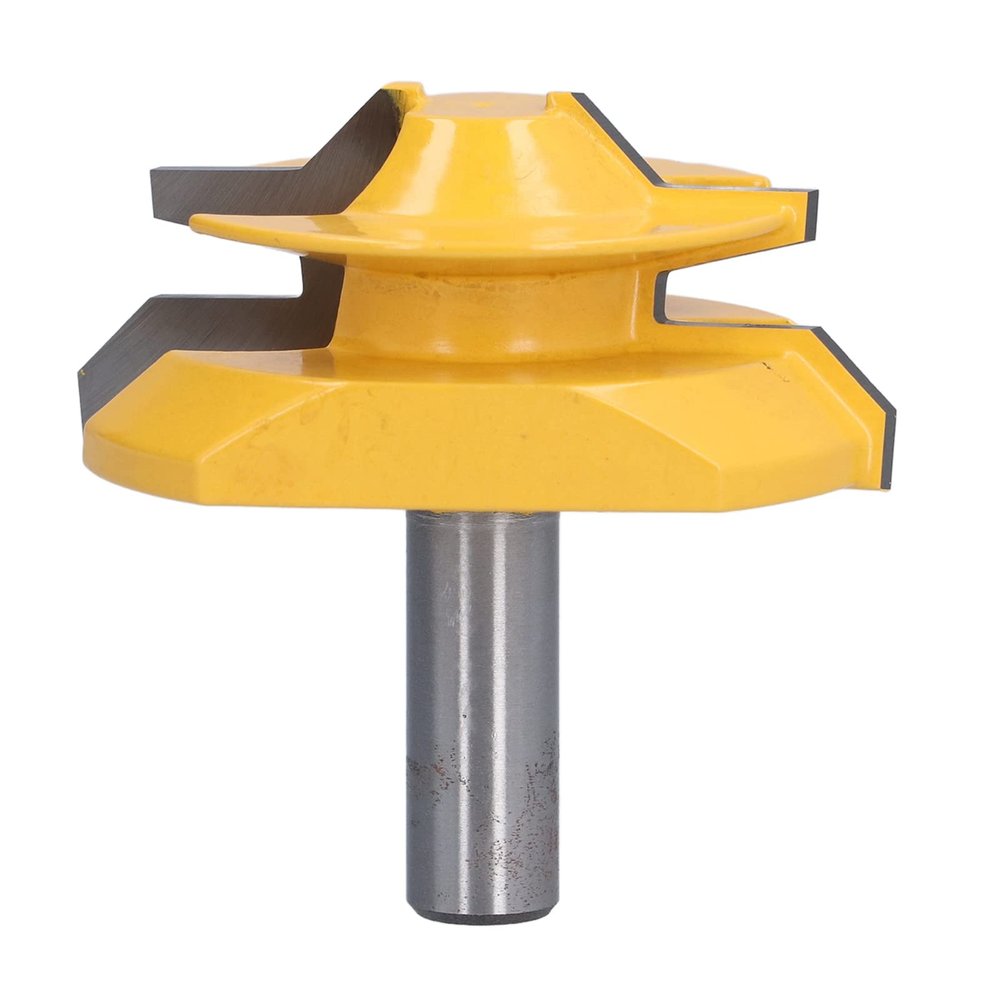 45-Degree Lock Miter Router Bit, 1/2-Inch Shank