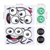 Cartoon Trash Can Stickers, 8 Sheets view 2