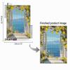 HKLIOPU Diamond Painting for Adults, Lemon Landscape 5D view 3