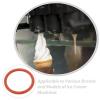 Ciieeo Ice Cream Machine Silicone Seal view 3