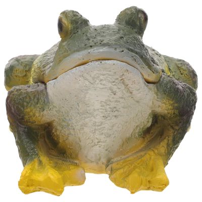 MAGICLULU Frog-Shaped Natural Resin Key Hiding Box