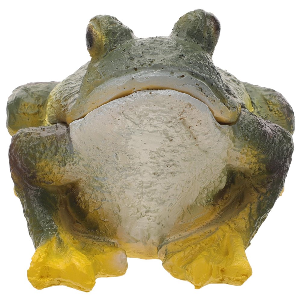 MAGICLULU Frog-Shaped Natural Resin Key Hiding Box