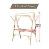 Folding Outdoor Concession Cart with Canopy view 2