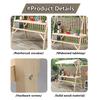 Folding Outdoor Concession Cart with Canopy view 3