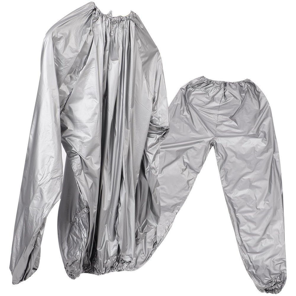 MAGICLULU Polyethylene Fiber Sauna Suit Set for Women and Men