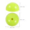 ibasenice 2-Piece Fluorescent Green Water-Filled Soccer Agility Pole Bases view 2
