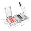 Kebab Skewer Maker, Stainless Steel BBQ String Maker for Vegetables and Meat view 4