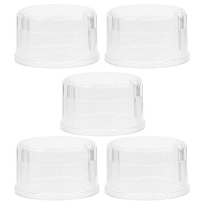 Kisangel 5-Pack Plastic Shaker Cup Replacement Lids