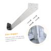 Abaodam Stainless Steel Door Stopper, Sturdy Double-Sided Door Holder with Strong Adhesion for Interior Doors view 3
