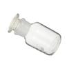 Ciieeo Wide-Mouth Glass Reagent Bottle, White Laboratory Bottle with Smooth Rim and Stable Base for Chemistry and Teaching view 1