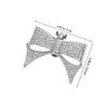 HOMSFOU Elegant Silver Shoe Flowers view 2