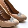 HOMSFOU Elegant Silver Shoe Flowers view 4