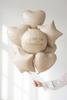 Birthday Foil Balloon - Round 35x35cm - Cream Gold view 2