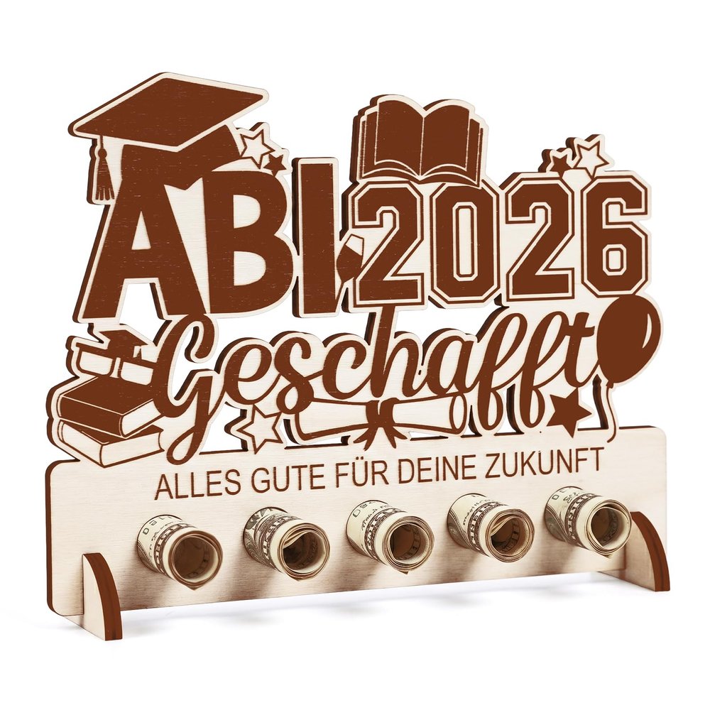 Afritee Graduation 2026 Gift Wood Decoration