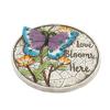 VINTORKY Decorative Cement Stepping Stone for Gardens and Patios, Weather-Resistant Creative Design view 1