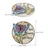 VINTORKY Decorative Cement Stepping Stone for Gardens and Patios, Weather-Resistant Creative Design view 2
