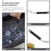 MAGICLULU Stainless Steel Grill Grate Lifters with Anti-Scald Protection, 2-Pack view 3