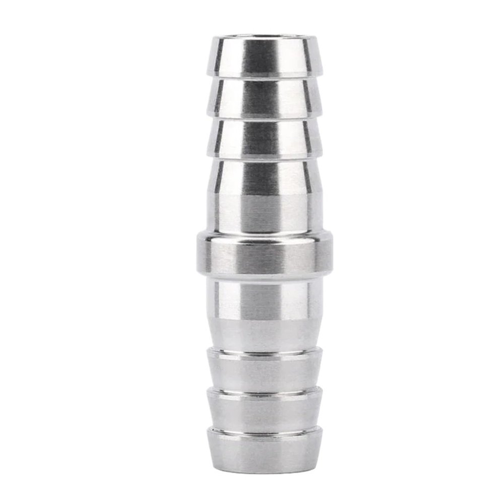 Double-Barb 304 Stainless Steel Hose Connector, 2-Way, 6.8/10–41 mm (2 Pcs, 17MM_OTHER)