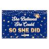 Generic Class of 2026 Graduation Banner, 8 Designs, Large Photo Backdrop for High School Graduation Party (G, 180 x 110 x 0.2 cm) view 1