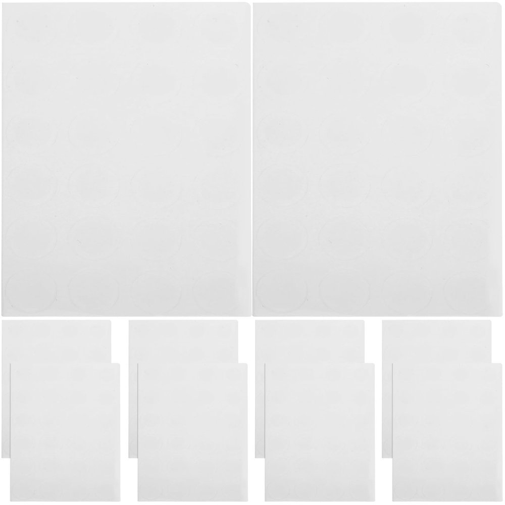 10 Sheets Self-Adhesive UV Stickers, Sunshine Patches, Color-Changing