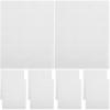 10 Sheets Self-Adhesive UV Stickers, Sunshine Patches, Color-Changing view 1