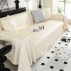 Modern Faux Leather Sofa Cover, Waterproof, Non-Slip, Beige, 180 x 340 cm view 3