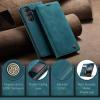 Monweicz Flip Case for Samsung Galaxy S26, PU Leather, Blue-Green view 3