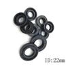 TC NBR Shaft Seal, Double-Lip, Spring-Loaded, 22/28/30/32/34/35/36/38/40/42/47/50/52/56 mm, 4/5/6/7/8/9/10/12, 22 x 40 x 7 mm, 2-Pack view 2