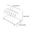 Zerodis Stainless Steel Toast Rack, 6-Slice Capacity view 2