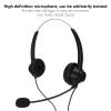HLKSOUREZ Wired Telephone Headset with 2.5 mm Plug and Microphone view 4