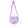 POPETPOP Plush Unicorn Handbag for Girls, Compact Shoulder Bag with Adjustable Strap, 7.48 x 6.30 x 1.18 in view 2
