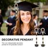 Zerodeko Wooden Bead Garland with Tassel Pendant view 3